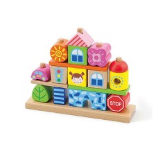 Stacking Blocks - City Stacking Blocks - City