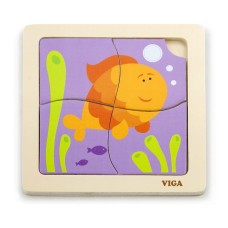 Handy Flat Puzzle - Fish Handy Flat Puzzle - Fish