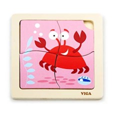 Handy Flat Puzzle - Crab Handy Flat Puzzle - Crab