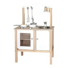 White Noble Kitchen with Accessories White Noble Kitchen with Accessories