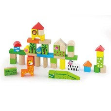 50 Piece Building Blocks - Zoo 50 Piece Building Blocks - Zoo