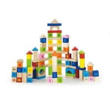 100 Piece Blocks - Alphabet & Numbers 100 Piece Blocks - Alphabet & Numbers