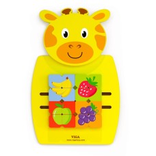 Wall Toy Giraffe - Mosaic Fruits Wall Toy Giraffe - Mosaic Fruits