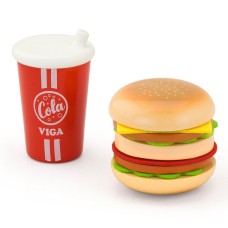 Hamburger and Coke Cola Play Set Hamburger and Coke Cola Play Set