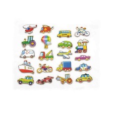 20 Piece Magnetic Vehicle Set 20 Piece Magnetic Vehicle Set