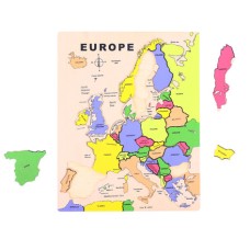 Europe Inset Puzzle Europe Inset Puzzle