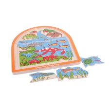 Dinosaur Arched Puzzle Dinosaur Arched Puzzle