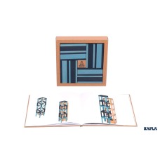 Book & Colours – Light Blue & Dark Blue Book & Colours – Light Blue & Dark Blue