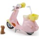 Barbie Moped with Puppy Barbie Moped with Puppy