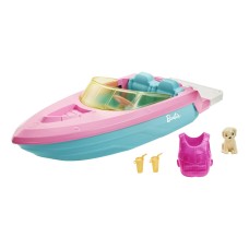 Barbie Boat with Puppy & Accessories Barbie Boat with Puppy & Accessories