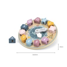 PolarB Shape Sorting Clock PolarB Shape Sorting Clock