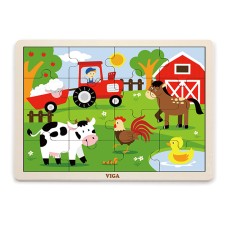 16 Piece Puzzle - Farm 16 Piece Puzzle - Farm