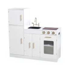 Classic White Modern Kitchen with Light and Sound - PolarB Classic White Modern Kitchen with Light and Sound - PolarB