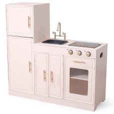 Pretty Pink Modern Kitchen with Light and Sound - PolarB Pretty Pink Modern Kitchen with Light and Sound - PolarB