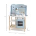 Blue Kitchen with Accessories Blue Kitchen with Accessories