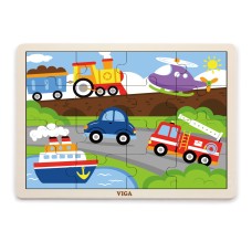 16pcs Puzzle - Transportation 16pcs Puzzle - Transportation