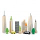 City Skyline Glow Blocks City Skyline Glow Blocks