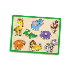 Flat Puzzle - Wild Animals Flat Puzzle - Wild Animals