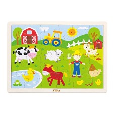 24 Piece Puzzle - Farm 24 Piece Puzzle - Farm