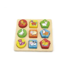 Shape Block Puzzle - Animals Shape Block Puzzle - Animals